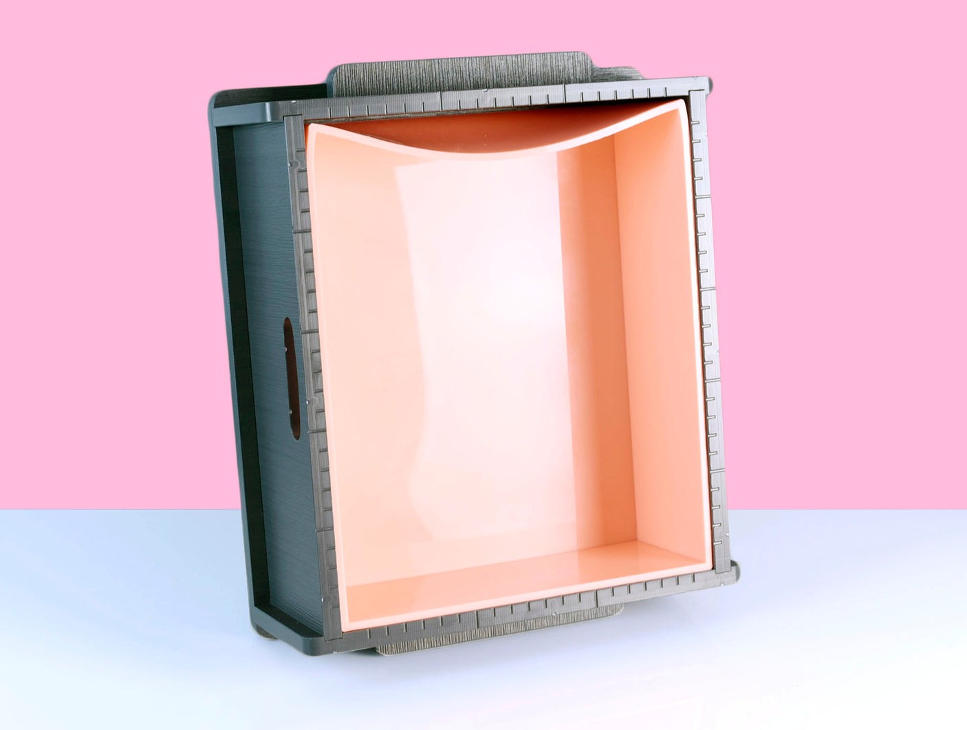 “Nara” Slab soap mold with silicone liner - customcrafttools