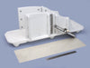 "Caterpillar" soap cutting station