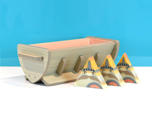 Triangle silicone soap mold
