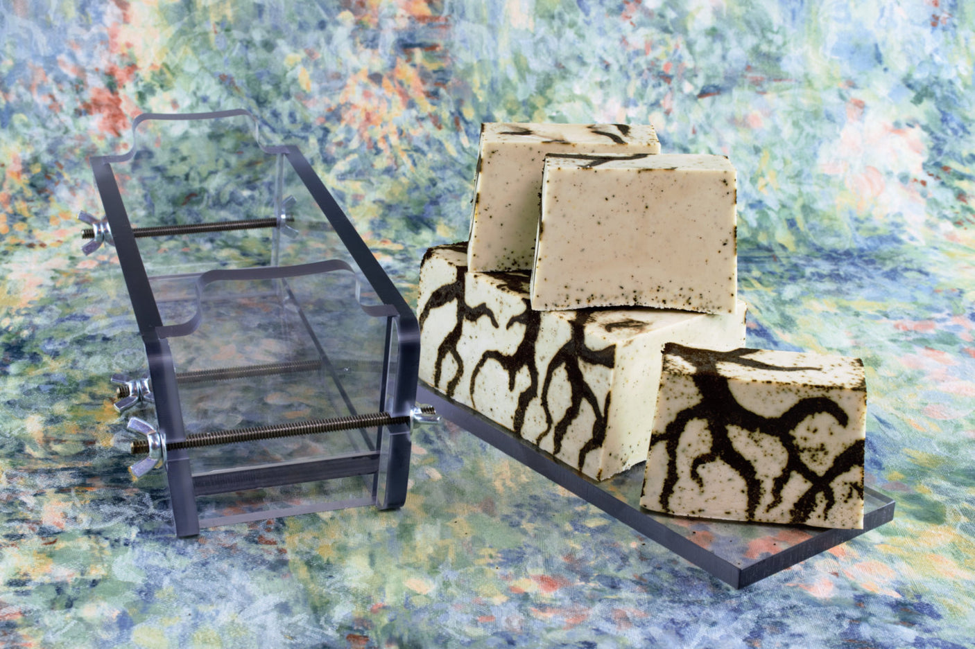 Trapezoidal soap mold Clear - customcrafttools