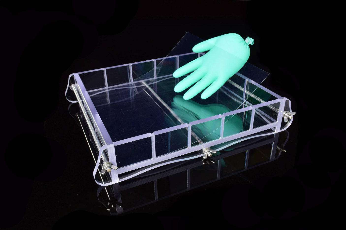 Clear slab soap mold with bottom liner solution 5-7LBS - customcrafttools