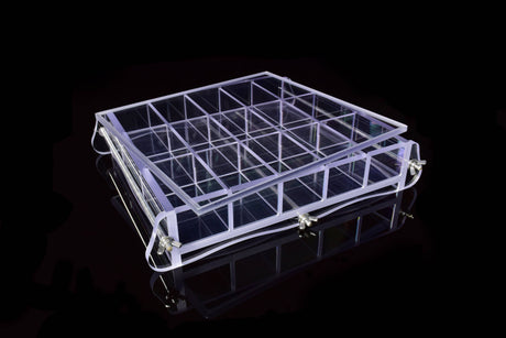Clear slab soap mold with bottom liner solution 5-7LBS - customcrafttools