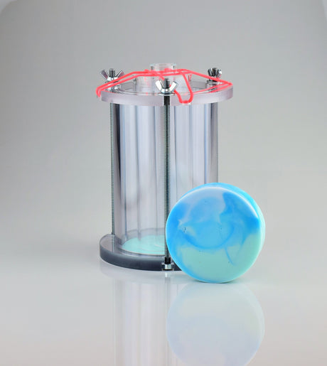 Circular soap mold